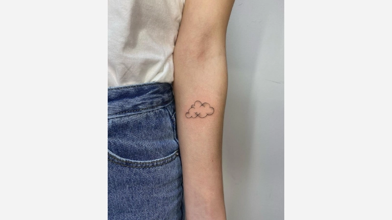 Simple Cloud Tattoos