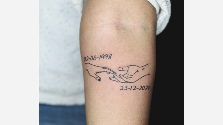 Simple Memory Tattoo