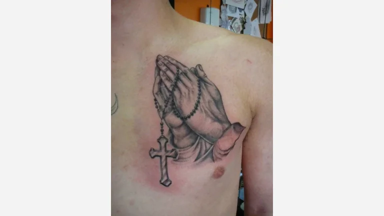 Praying Hands Tattoo