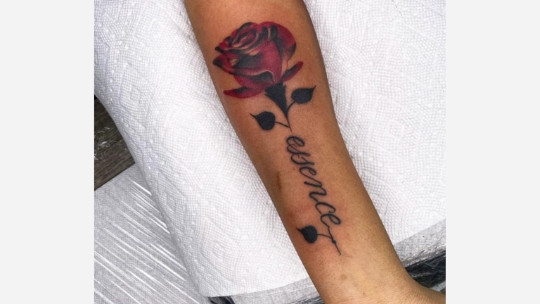 Name Rose Tattoo