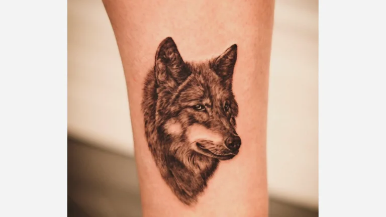 Wolf Head Tattoo