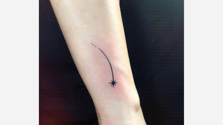 Simple Line Tattoo