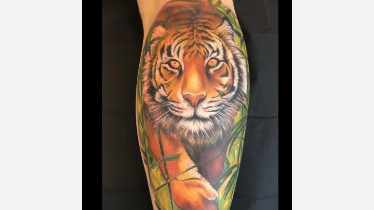 Tribal Tiger Tattoo