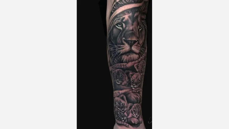 Lion Family Tattoo