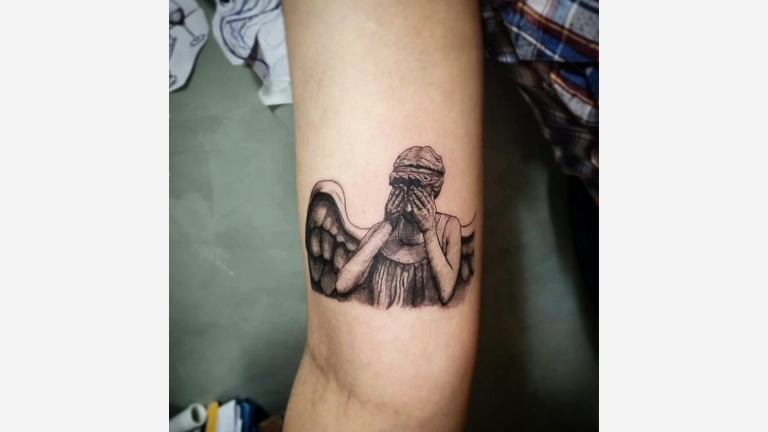 Weeping Angel Tattoo