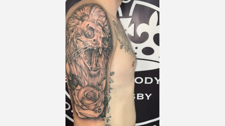 Lion Skull Tattoo
