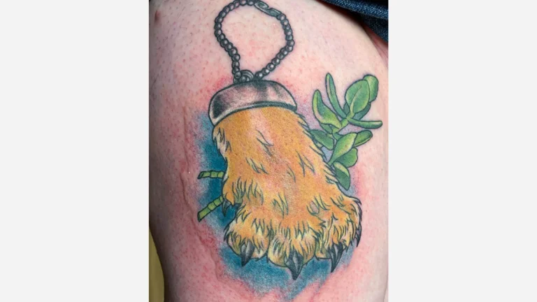 Lion Paw Tattoo