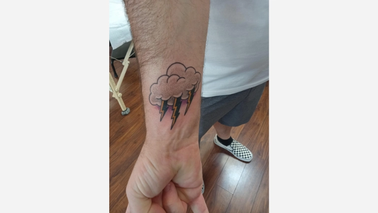 Storm Cloud Tattoo