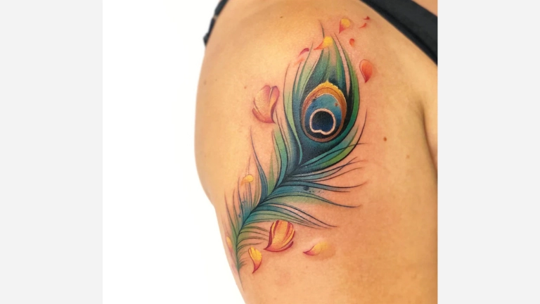 Peacock Feather Tattoo