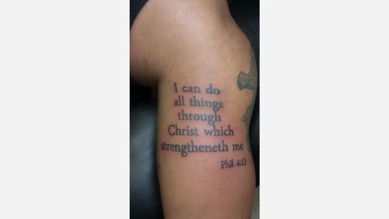 Bible Verse Tattoo