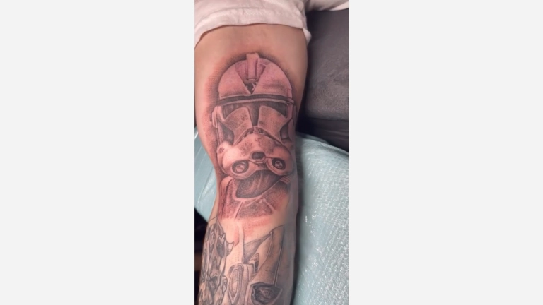 Star War Clone Trooper Tattoo