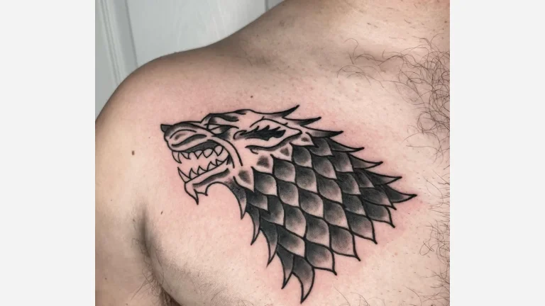 Dire Wolf Tattoo