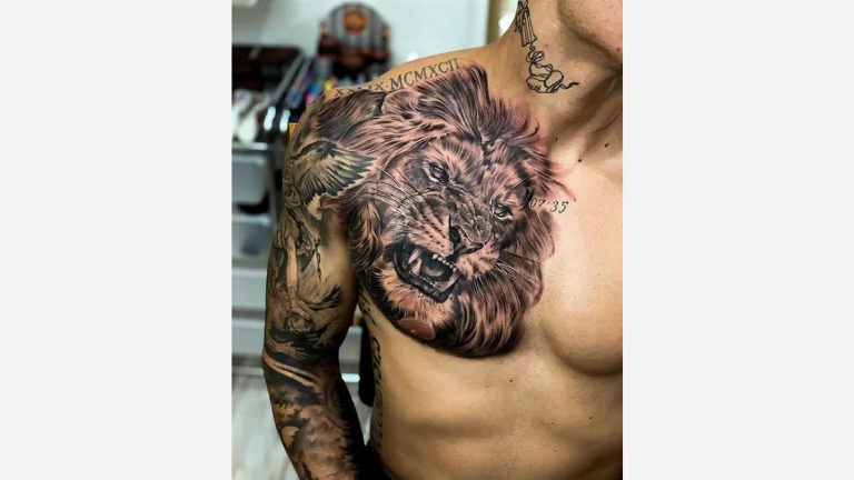 Sleeve Lion Tattoo