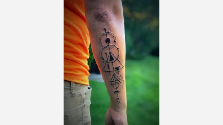 Geometric Shapes Tattoo