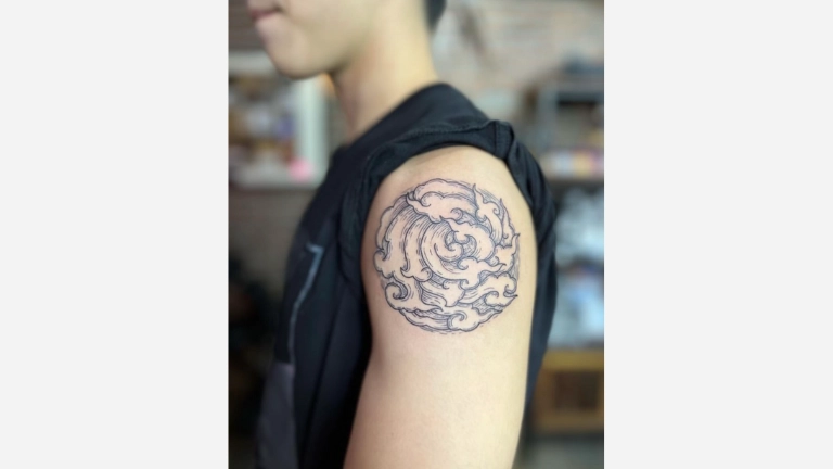 Japanese Cloud Tattoo