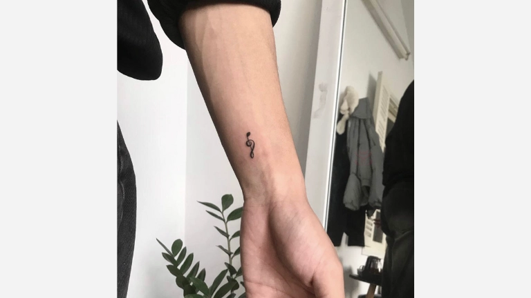 Small Music Tattoo