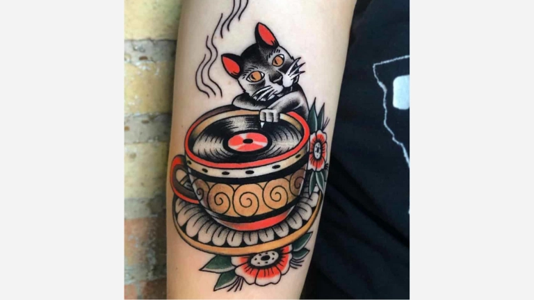 Unique Music Tattoo