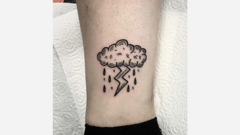 Thunder Cloud Tattoo