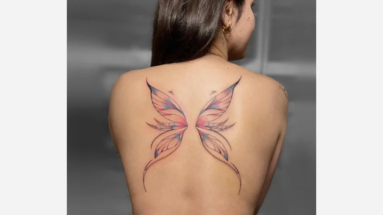 Butterfly Wings Tattoo