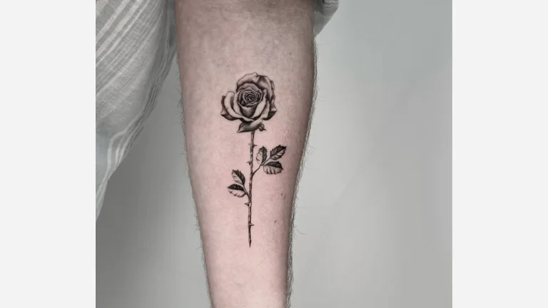 Rose Forearm Tattoos