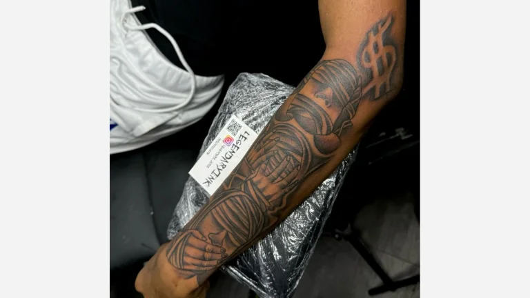 Forearm Freestyle Hood Tattoo