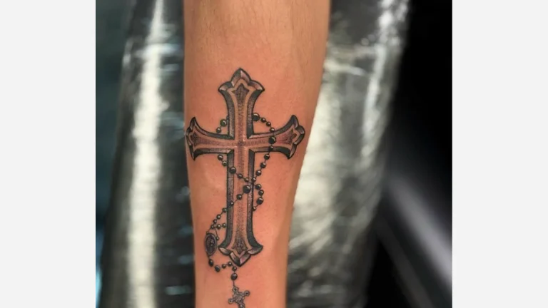 Cross Arm Tattoo