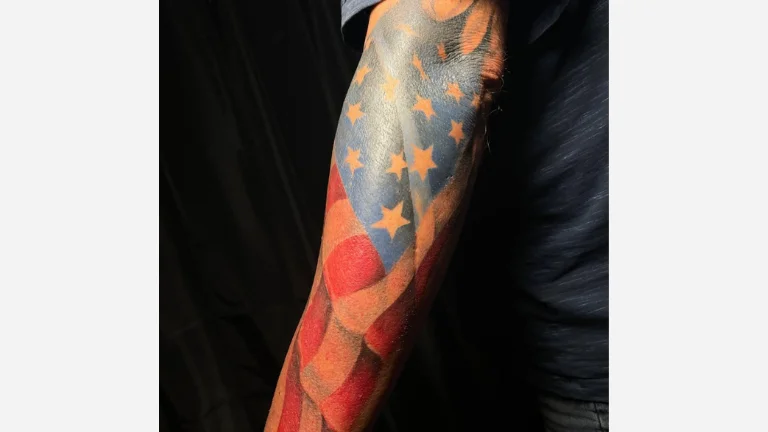 American Flag Tattoo