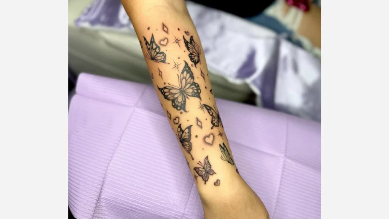 Butterfly Arm Tattoo