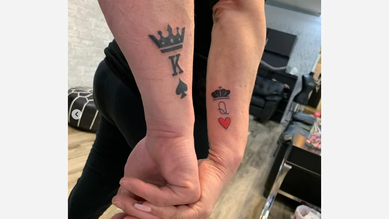 King and Queen Tattoo