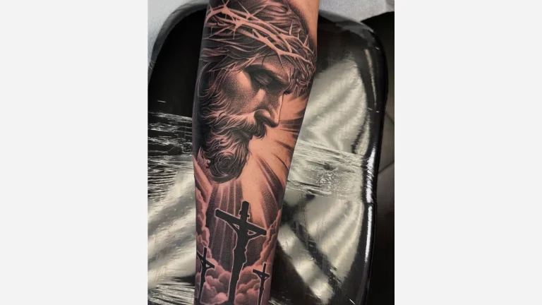 Jesus Cross Tattoo