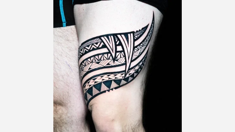 Thigh Tattoo