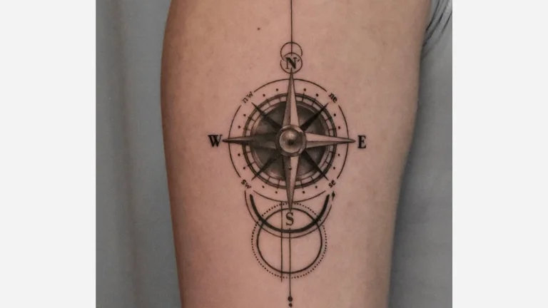 Compass Tattoo