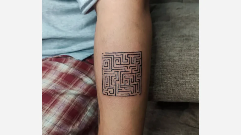 Maze Tattoo