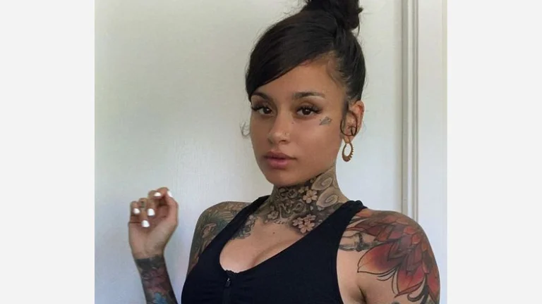 Kehlani Full Neck Tattoo