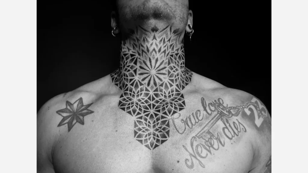 Neck Tattoos For Men