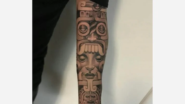 Aztec Pattern Tattoo