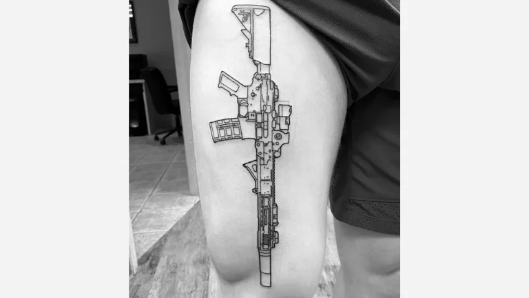Rifle Tattoo