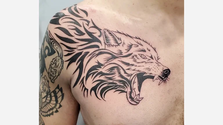 Tribal Wolf