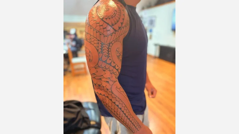 Tribal Sleeve Tattoo