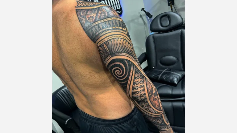 Tribal Arm Tattoo