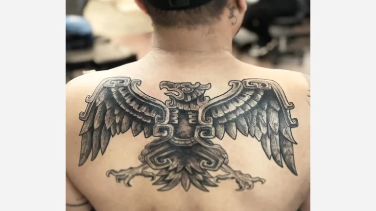 Aztec Eagle Tattoo