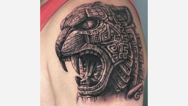 Aztec Jaguar Tattoo