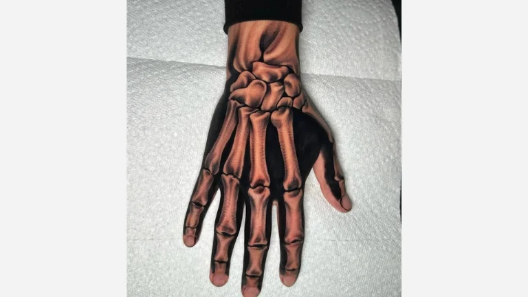 Black Skeleton Hand