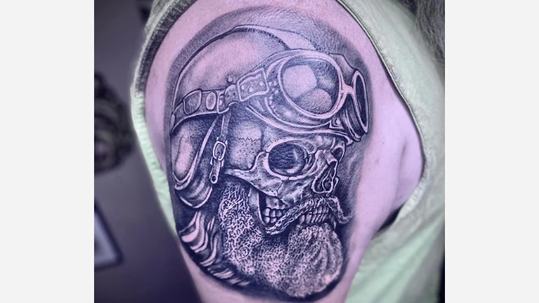 Biker Skull