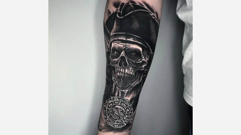 Skull and Raven