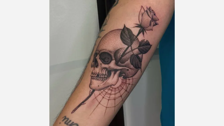 Skull and Rose