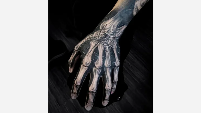 Men Skeleton Hand