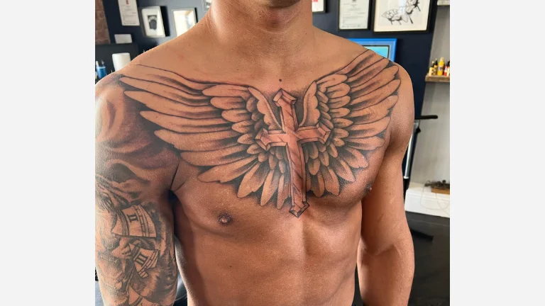 Cross Chest Tattoos