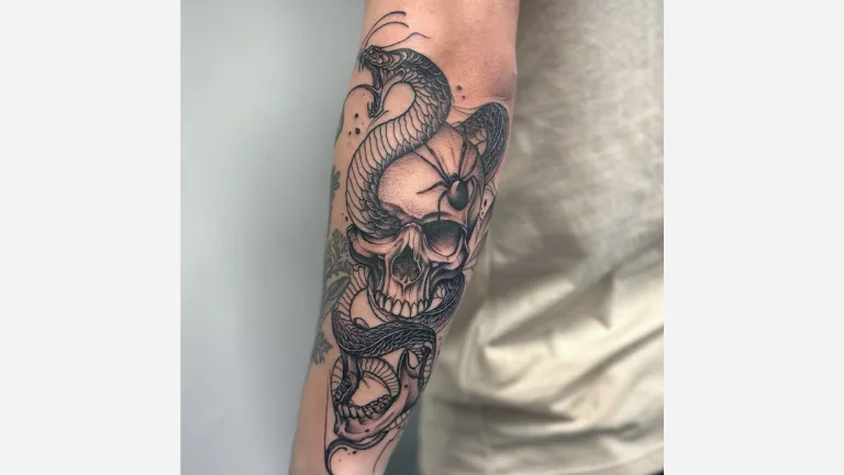 Snake and Skull