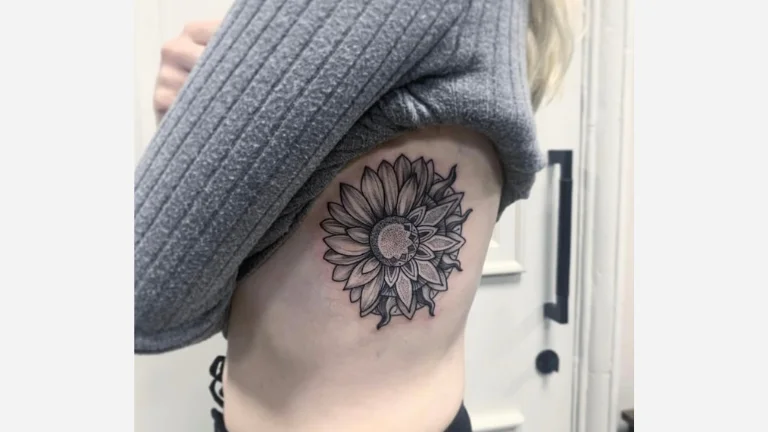 Sunflowers Mandala Tattoo